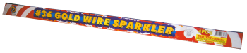 #36 Gold Sparkler (4-Pack)