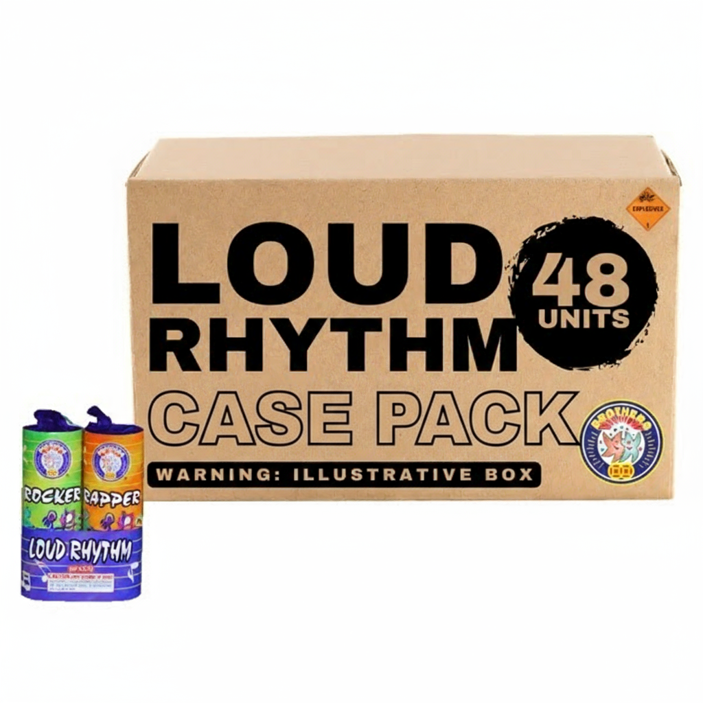 Loud Rhythm (2-Pack) Standard Fountain | Case Pack™ 24/1