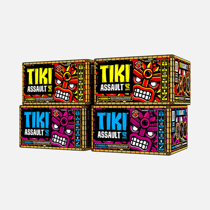 Juego aéreo final grande Tiki® Assault™ de 84 disparos®