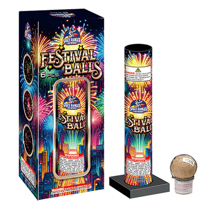 Festival Balls 6-Shot Ball Shell Kit