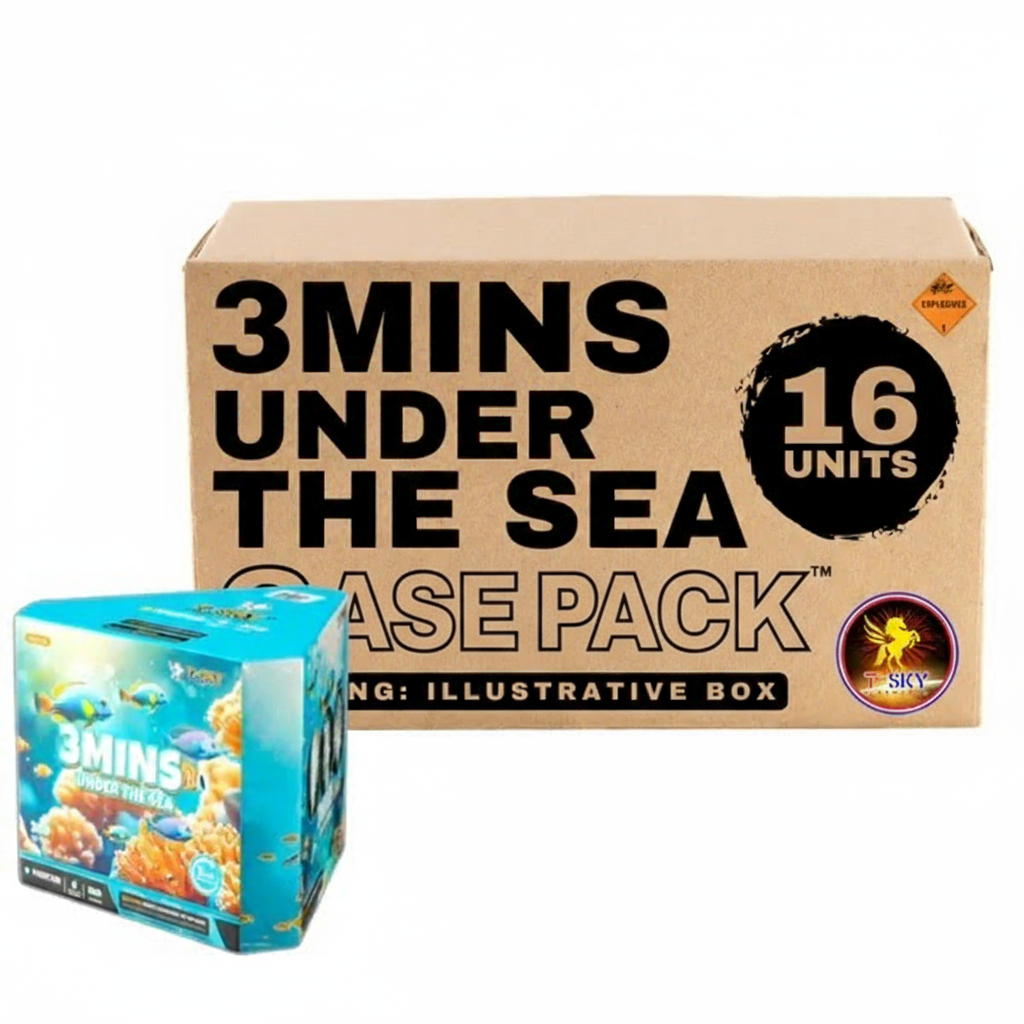 3 Mins Under Sea Standard Fountain | Case Pack™ 16/1