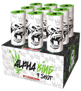 Alpha King 9-Shot XXL Aerial Cake