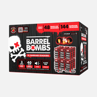 Barrel Bombs® 40 disparos XL® Batería de petardos