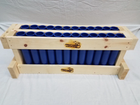 Great Lakes Mortar Racks™ 24-Shot Single Rows Straight Rack