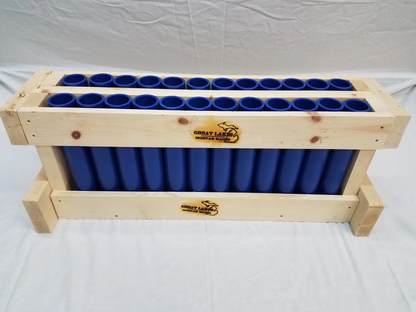 Great Lakes Mortar Racks™ 24-Shot Single Rows Straight Rack