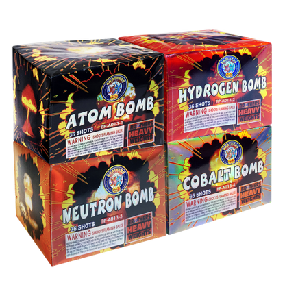 Da Big Bomb Box 36-Shot Assortment Set