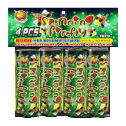 Spinning Firefly Ground Novelty (4-Pack)