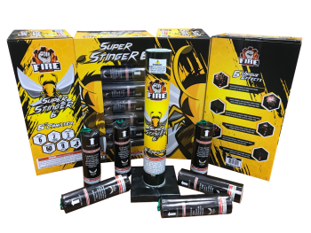 Super Stinger 6-Shot, proyectiles tipo mortero de 6 pulgadas