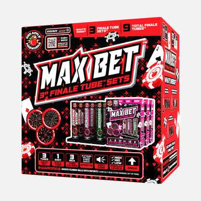 Max Bet 3-Shot Finale Tube Set