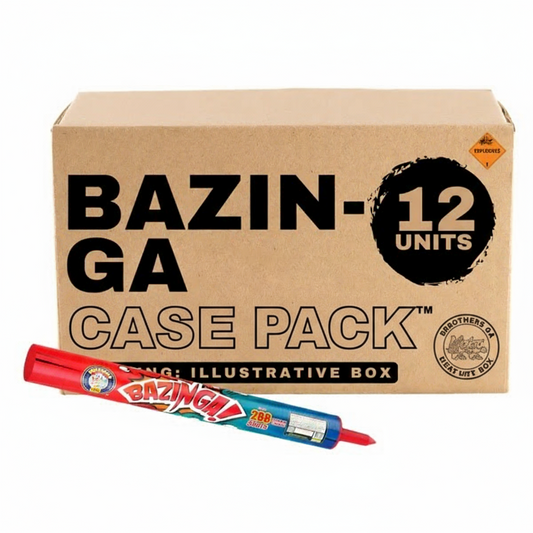 ¡Basing! Vela Romana XL de 288 disparos | Caja de 12/1