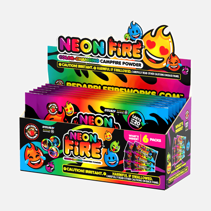Polvo para hogueras que cambia de color Neon Fire™