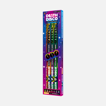 Death Disco 8-Shot XL Roman Candles