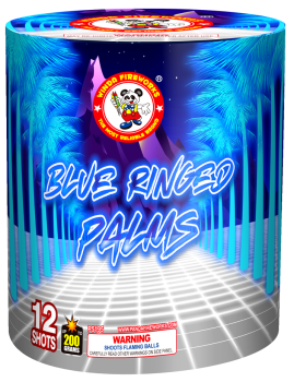 Blue Ringed Palms 12-Shot Standard Aerial Cake