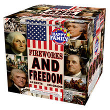 Fireworks & Freedom 10-Shot XL Aerial Cake