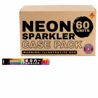 Bengalas de neón Bengalas (paquete de 5) Bengalas | Caja de 60 unidades