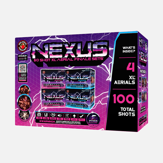 Nexus™ 50 Shot XL® Sets de Finales Aéreos®