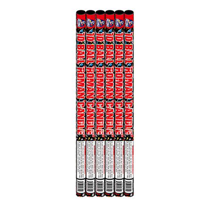 10-Ball Roman Candle (6-Pack)