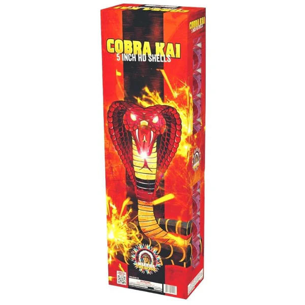 Cobra Kai Carcasas de 5 pulgadas y 24 disparos