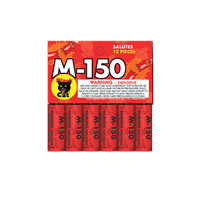 M-150 Red Salute Firecracker (12-Pack)