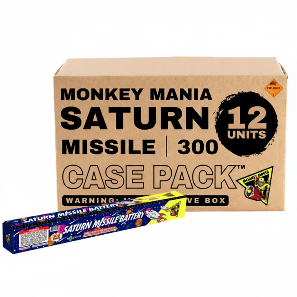 Saturn Missile 300-Shot | Case Pack™ 12/1
