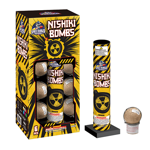 Nishiki Bombs 6-Shot Ball Shell Kit