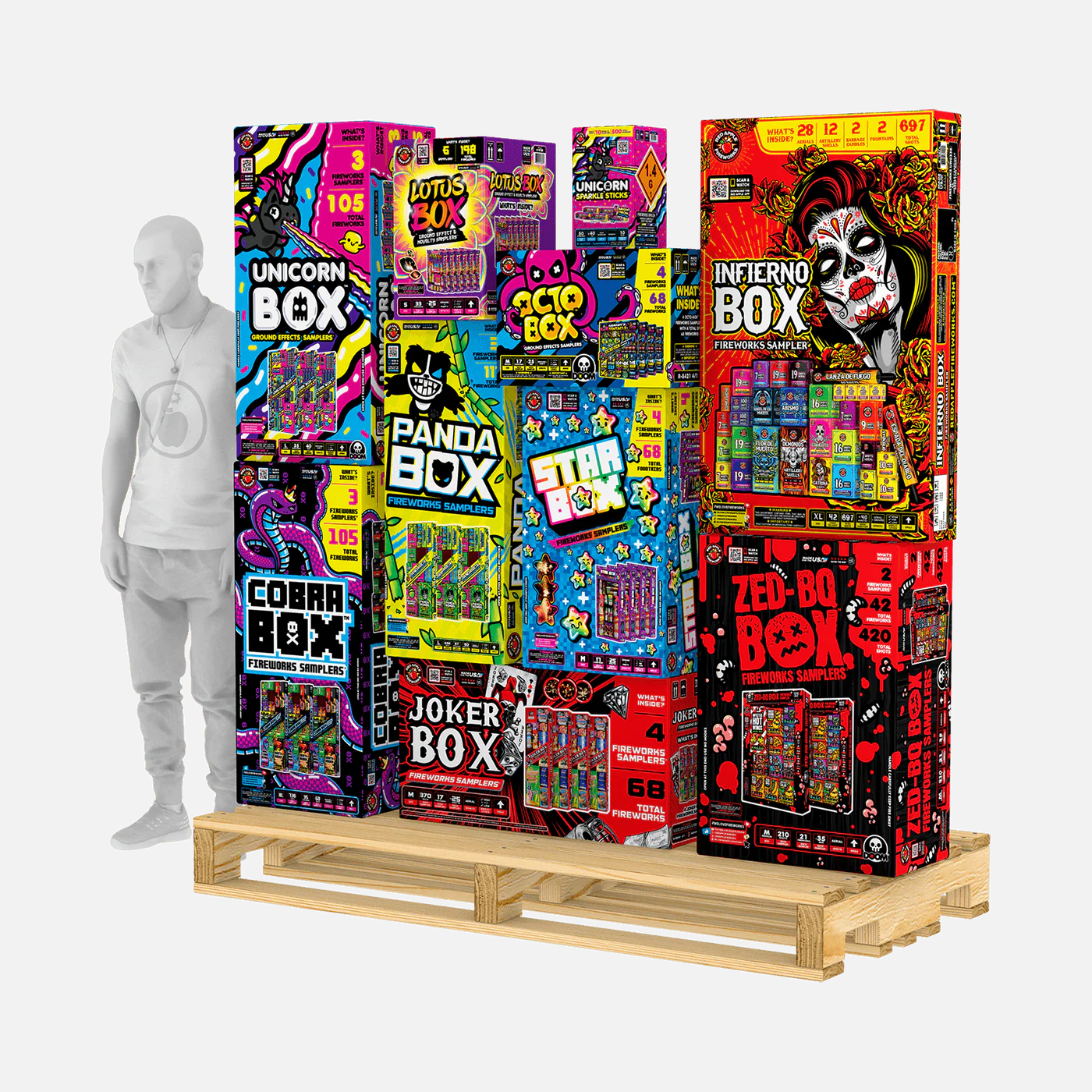 Squad Goalz™ Party Pallet Sampler®