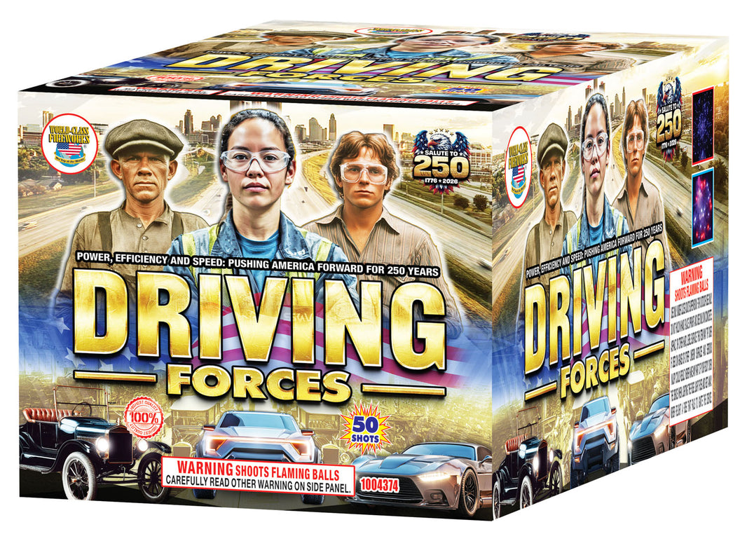 Driving Forces 50-Shot XL Aerial Cake