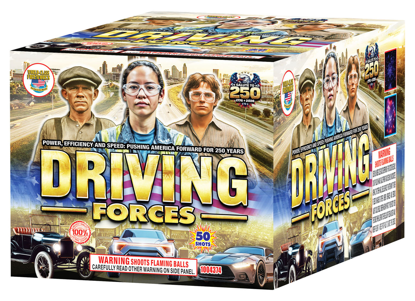 Driving Forces 50-Shot XL Aerial Cake