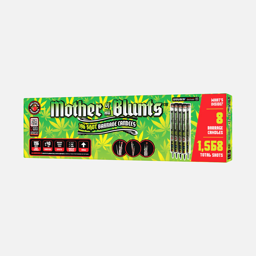Mother Of All Blunts® 196 Disparos Velas de Barrage