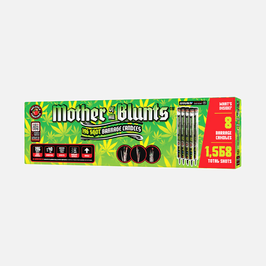 Mother Of All Blunts® 196 Disparos Velas de Barrage
