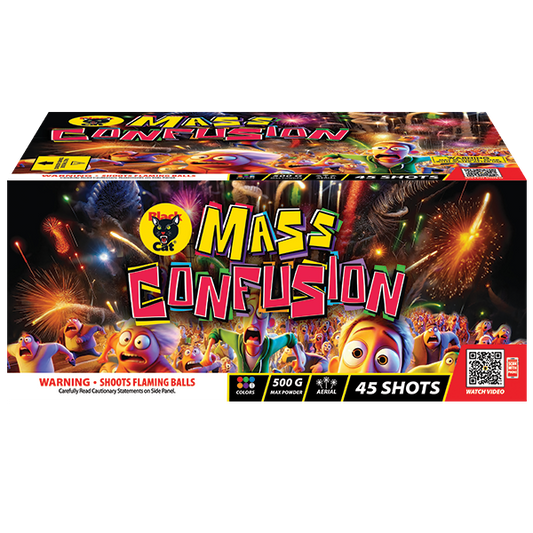 Mass Confusion 45-Shot XL Aerial Cake