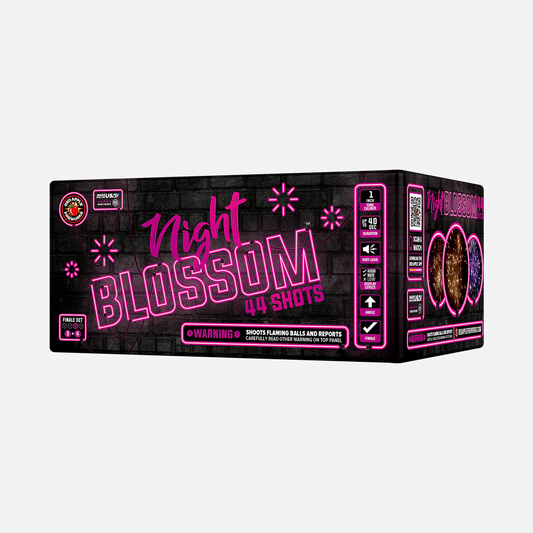 Night Blossom™ 176 disparos XL® Conjunto de final aéreo®