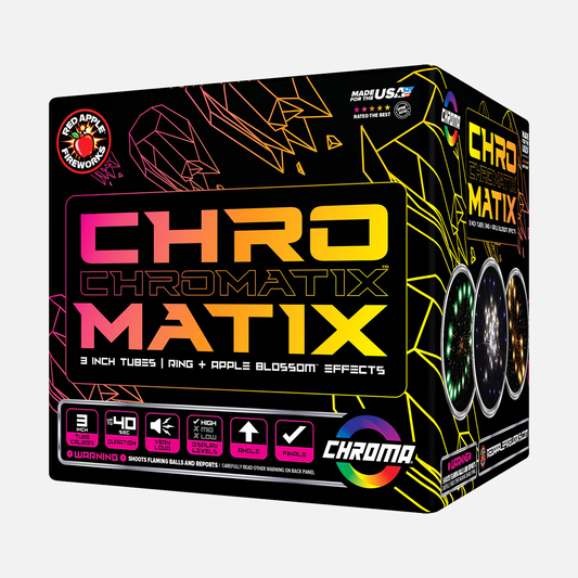 Chromatix™ 9 Shots Large Shell Cakes