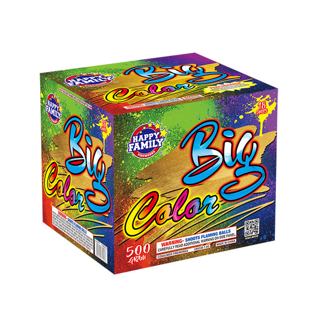 Big Color 18-Shot XL Aerial Cake