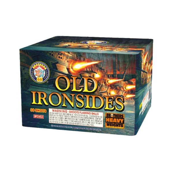 Old Ironsides 30-Shot Large Aerial Cake | Case Pack™ 8/1