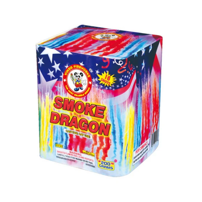 Smoke Dragon 16-Shot Standard Aerial Cake