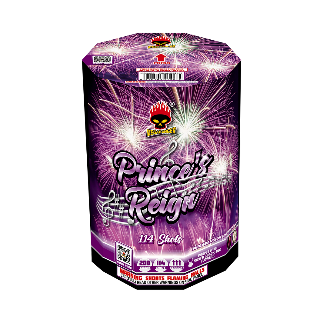 Prince's Reign 114-Shot Standard Aerial Cake