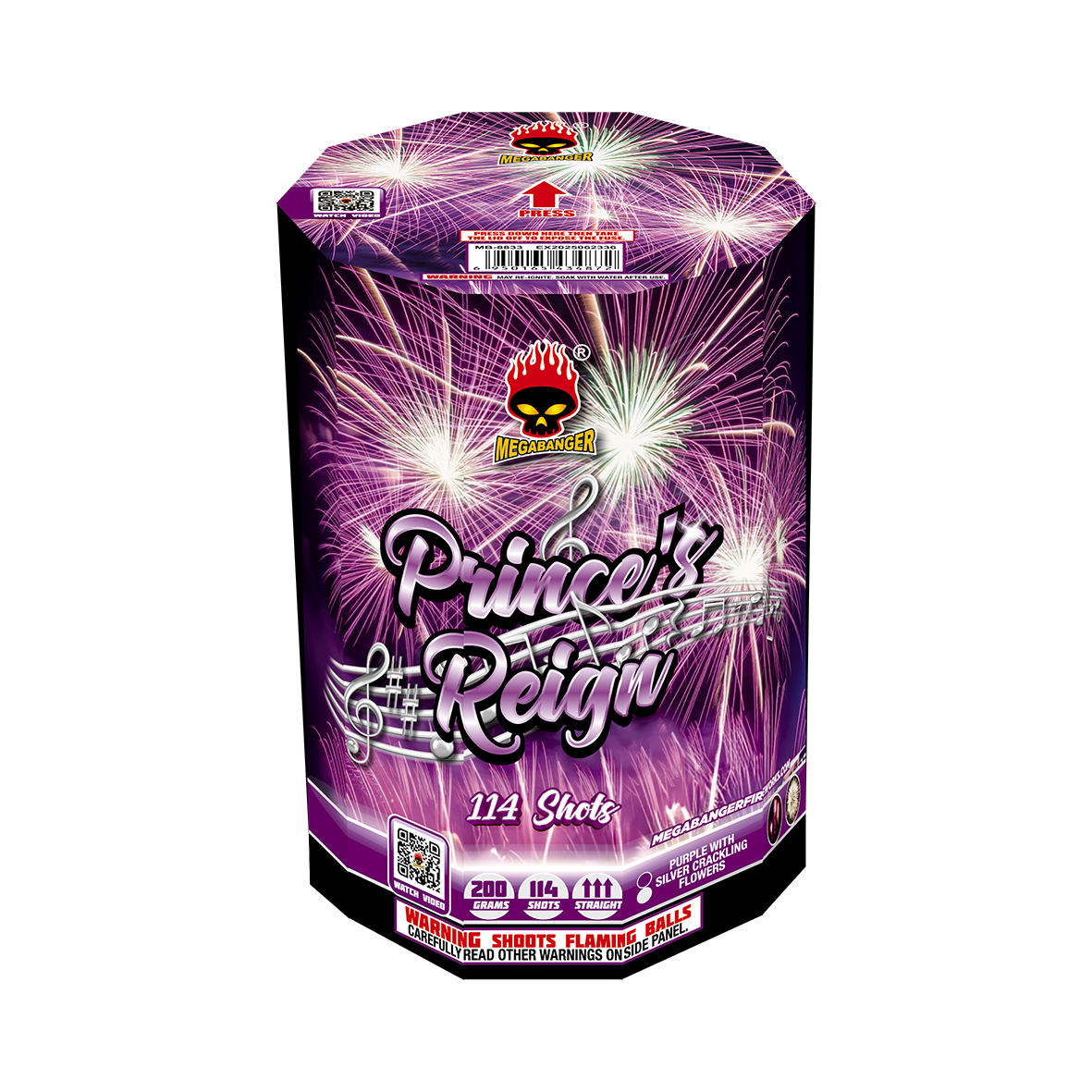 Prince's Reign 114-Shot Standard Aerial Cake