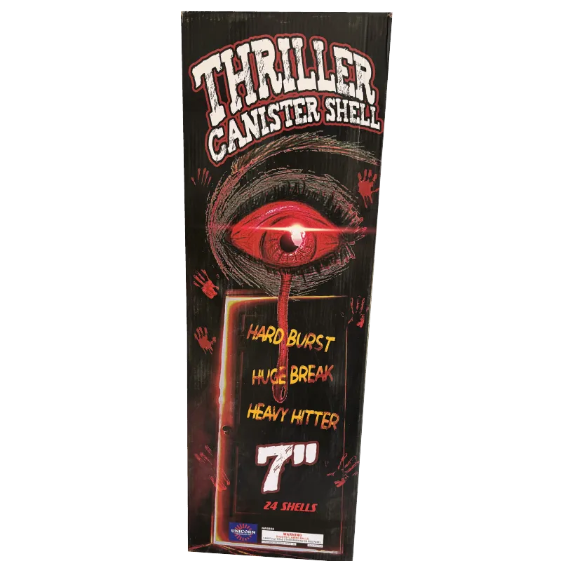Thriller 24-Shot 7 in. Canister Shells