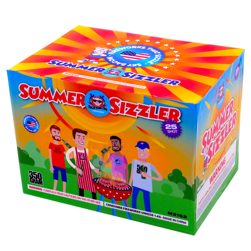 Summer Sizzler 25-Shot Large Aerial Cake