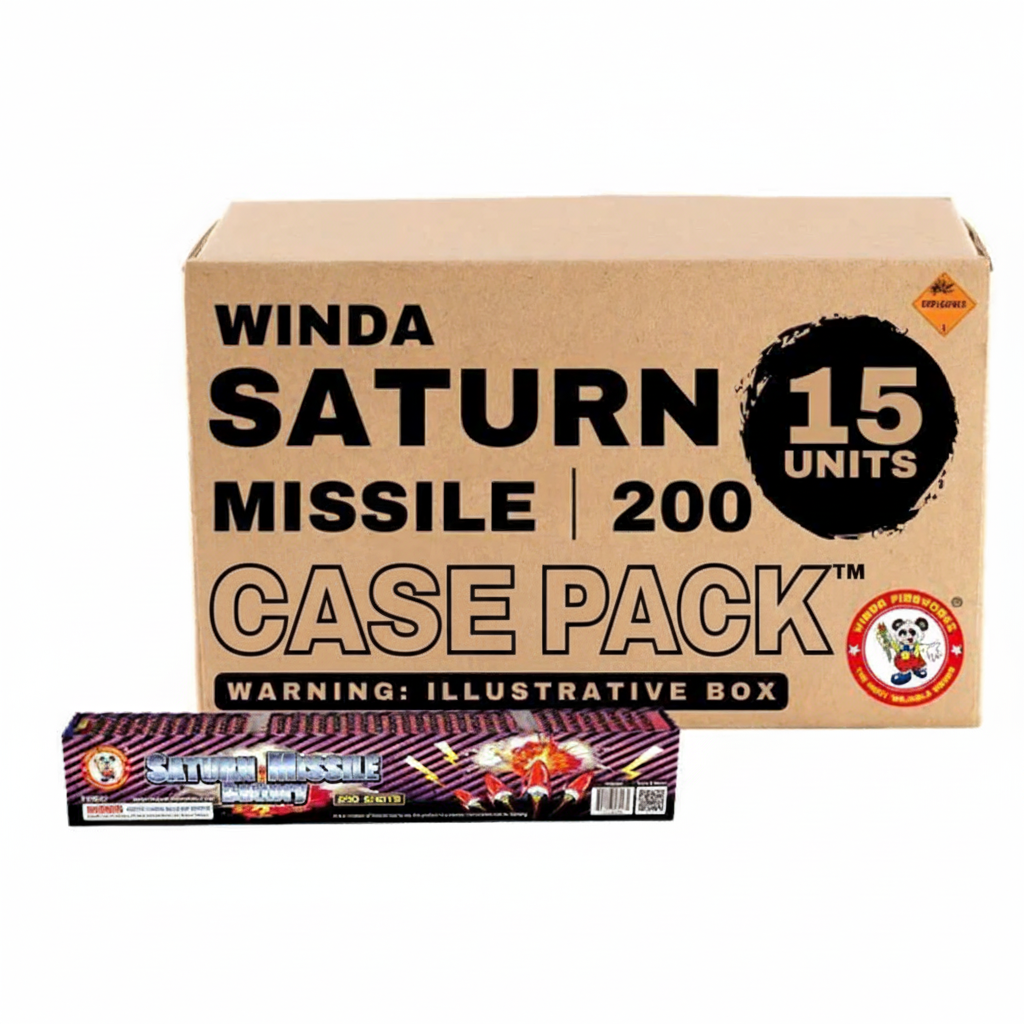 Saturn Missile 200-Shot | Case Pack™ 15/1