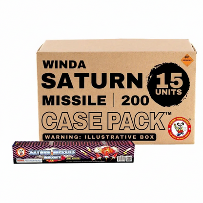 Saturn Missile 200-Shot | Case Pack™ 15/1
