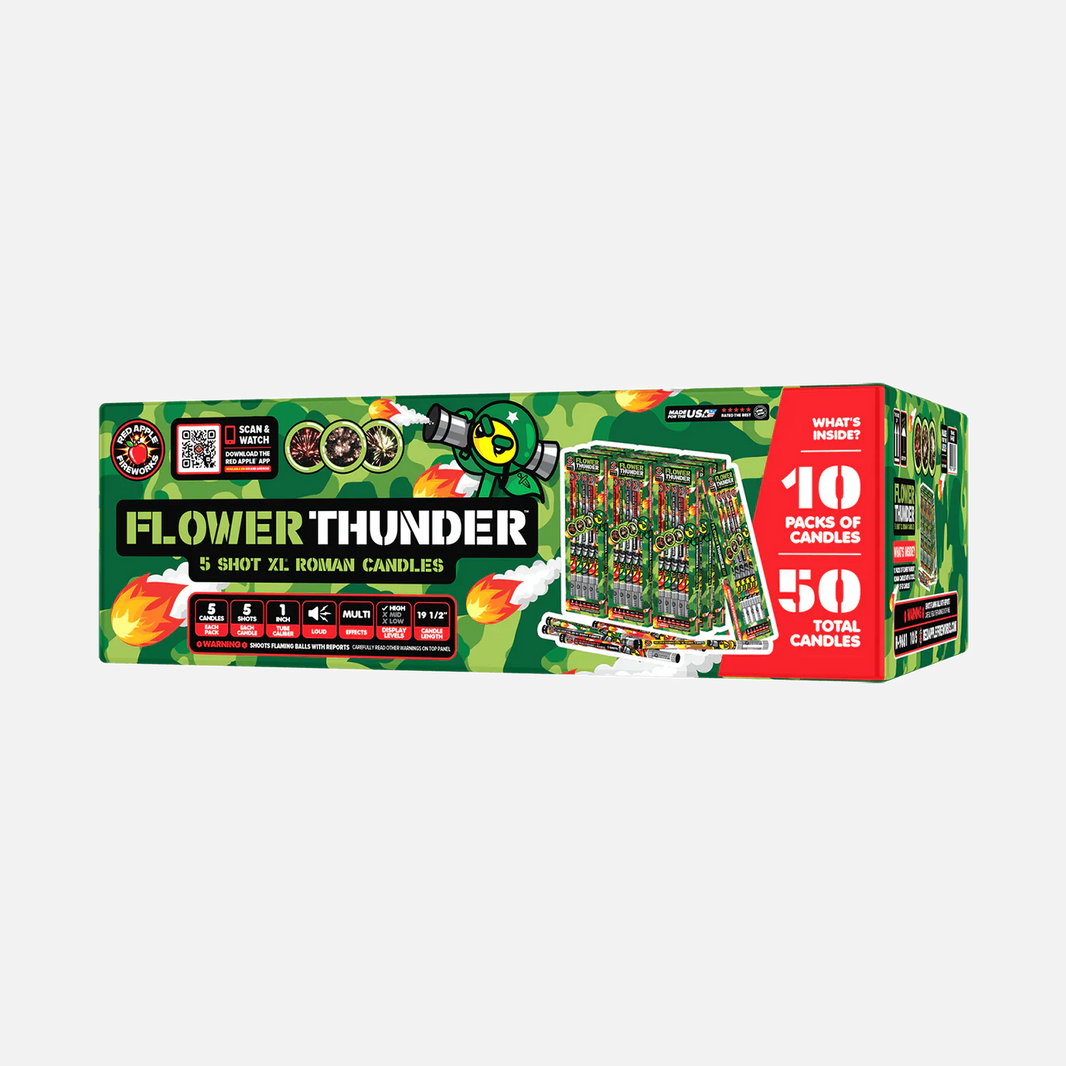 Flower Thunder™ 5 Shot XL® Candela Romana