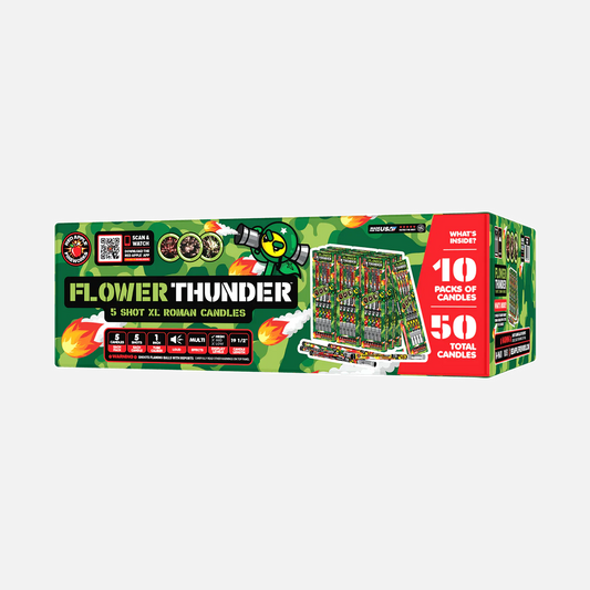 Flower Thunder™ 5 Shot XL® Candela Romana