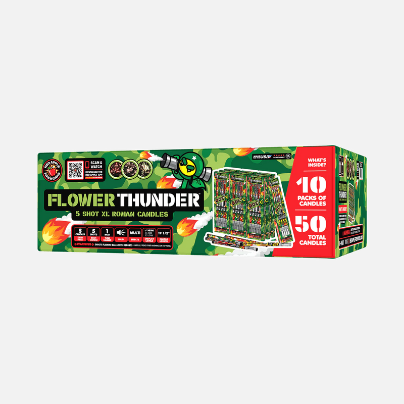 Flower Thunder™ 5 Shot XL® Candela Romana