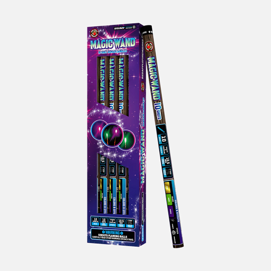 Magic Wand™ 10 Shot Roman Candles