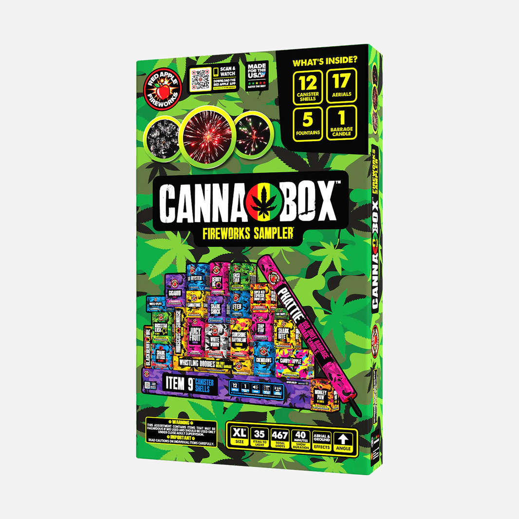 Canna™-Box 467 Shot Fireworks Sampler®