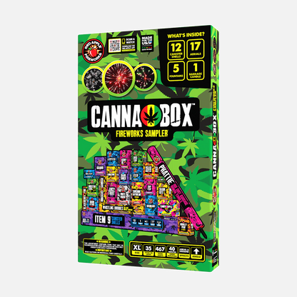 Canna™-Box 467 Shot Fireworks Sampler®