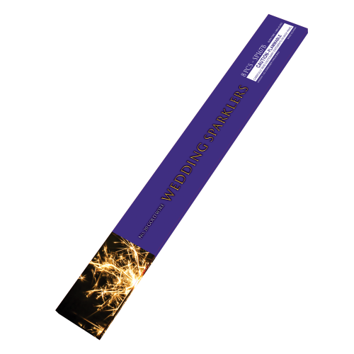 #20 Premium Gold Wedding Sparklers (8-Count)