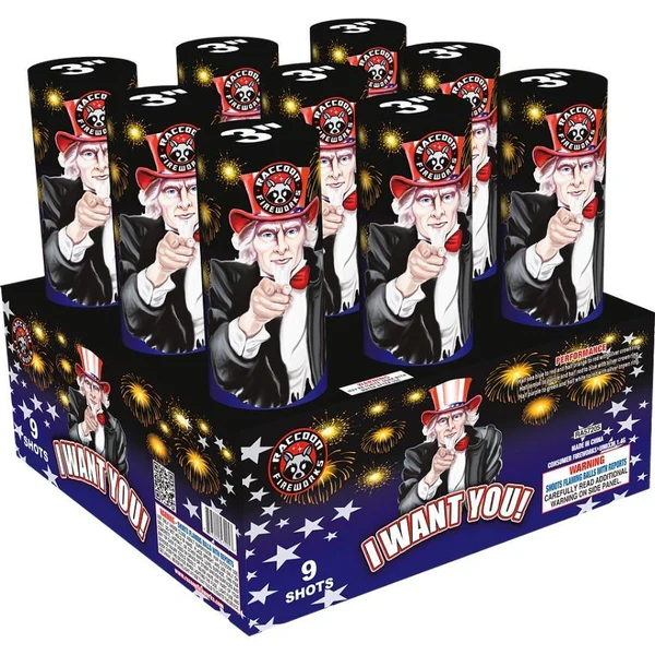 I Want You! 9-Shot XL Aerial Cake